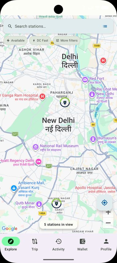 Live Station Map